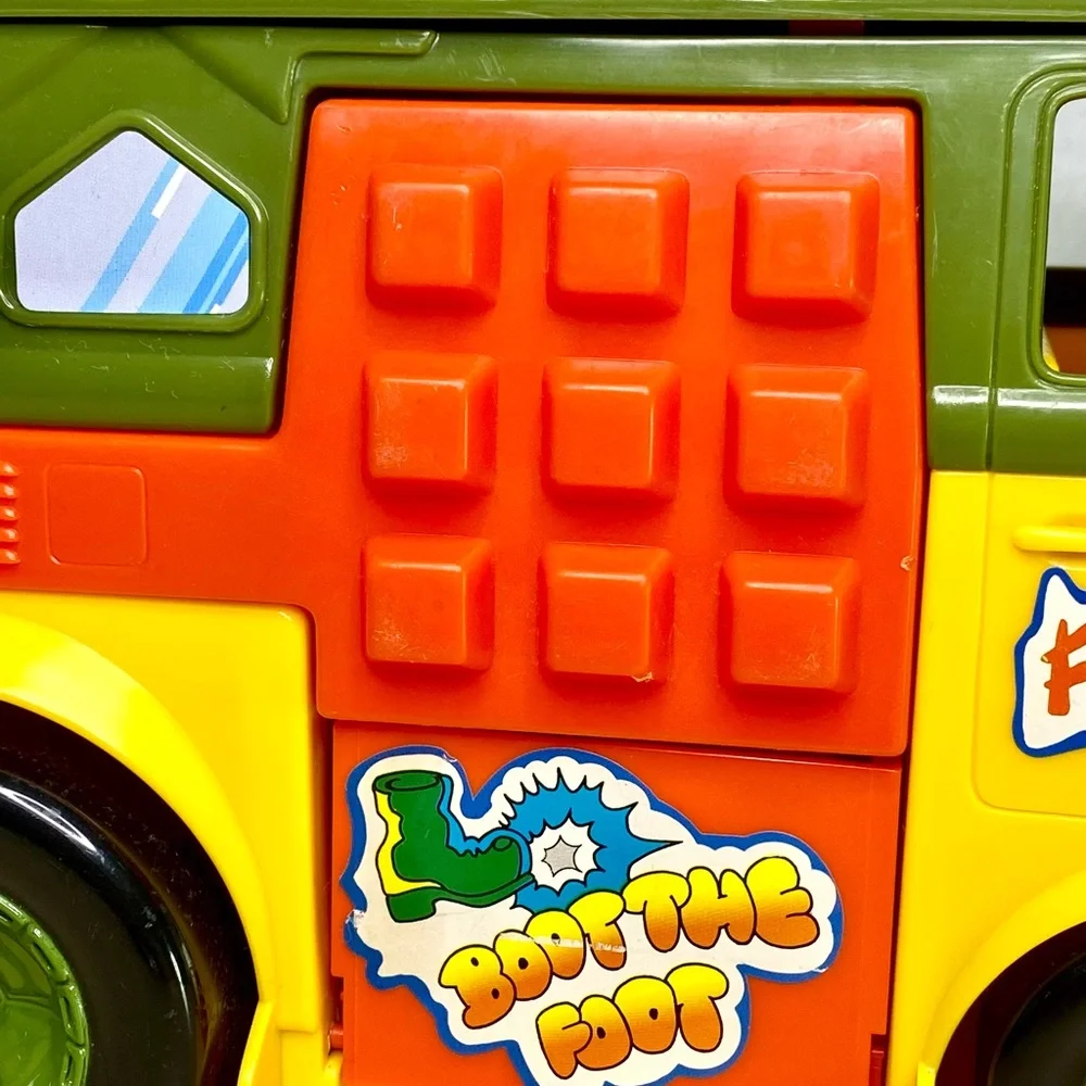 Vintage Teenage Mutant Ninja Turtles Party Wagon Van 1988 playmates - Picture 11 of 16